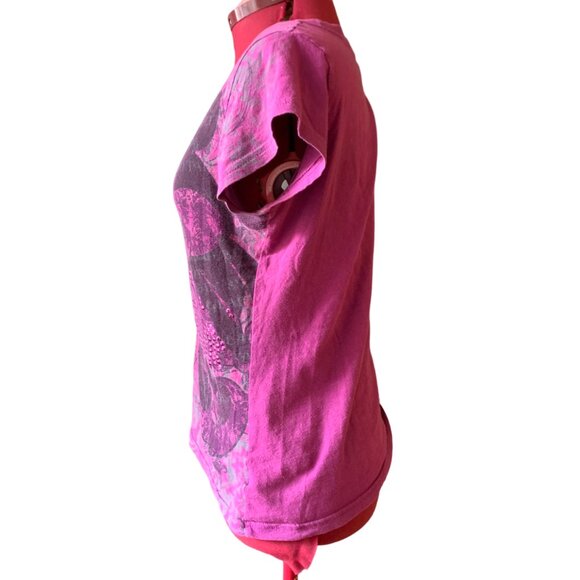 DISNEYLAND - Disney Minnie Mouse Purple fushsia tshirt with rhinestones - Medium - Picture 4 of 8